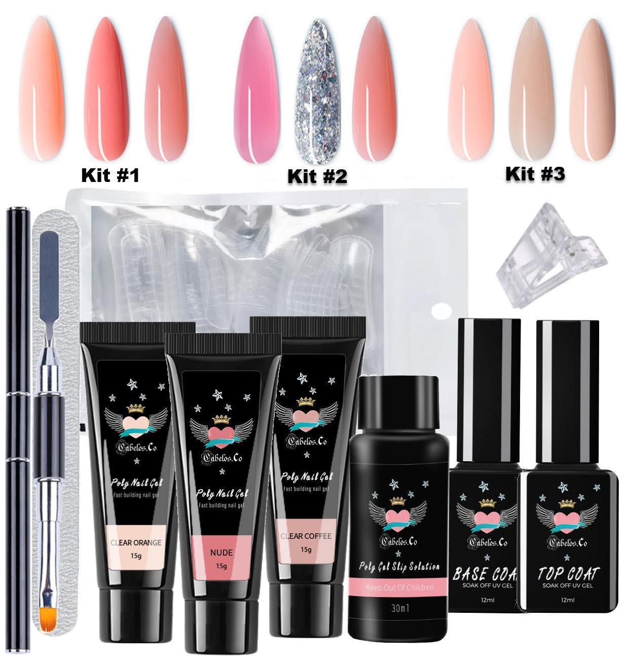 Bygg-gel Polygel Kit
