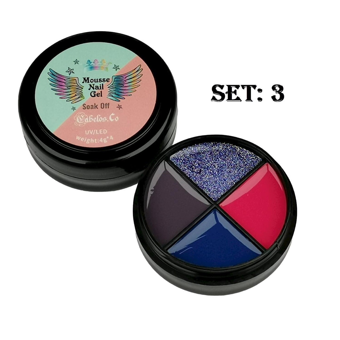 Gel polish - Mousse Uv Gel Nail Polish