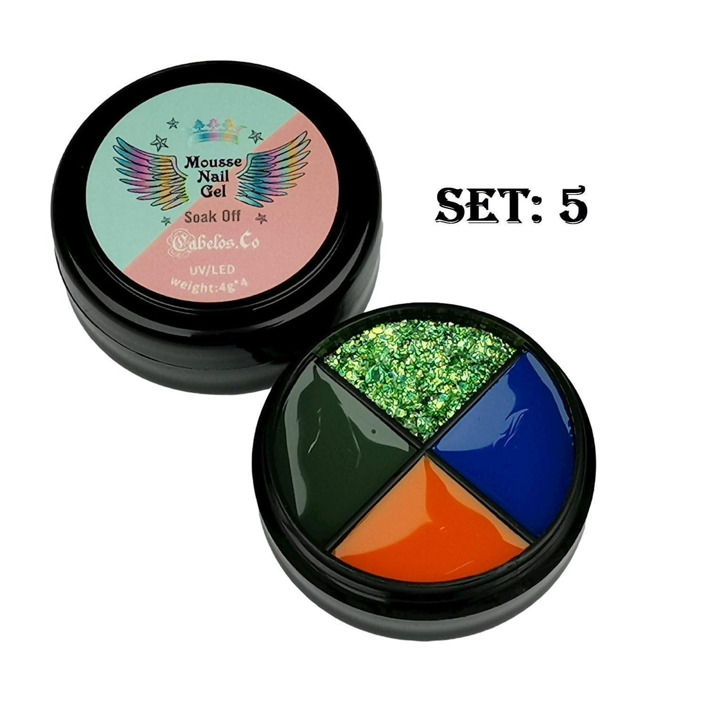 Gel polish - Mousse Uv Gel Nail Polish