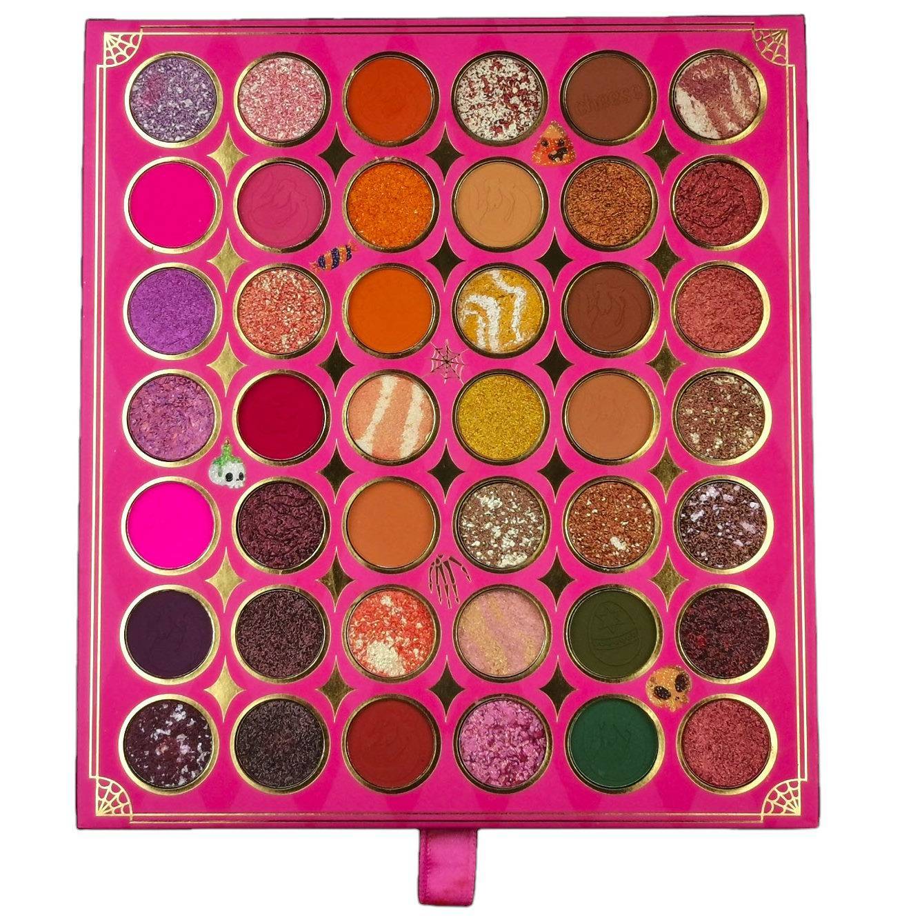 Halloween Smink Makeup Set Ögonskugga Läppstift och Läppglans