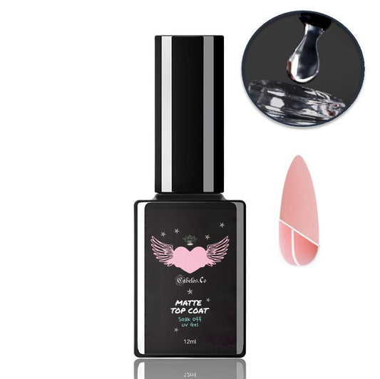Matt Topplack - Matte UV Gel Top Coat - SugarPepper.se