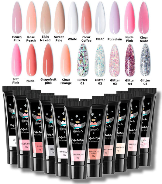 Polygel Gelnaglar 15g - SugarPepper.se