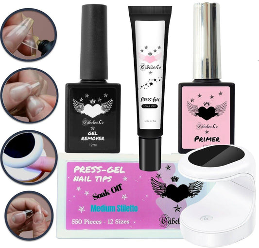 Press-on Gelenaglar Tippar Kit - SugarPepper.se