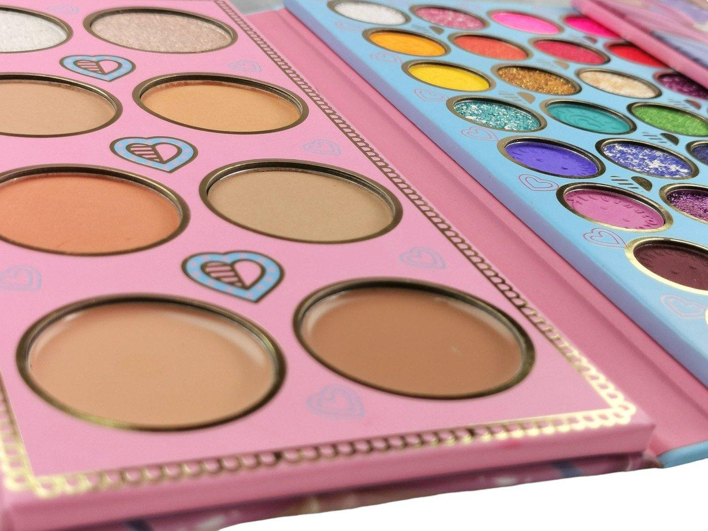 Concealer sæt Makeup Palette Sæt 72 farver Makeup Palette Glimmer og Glitter