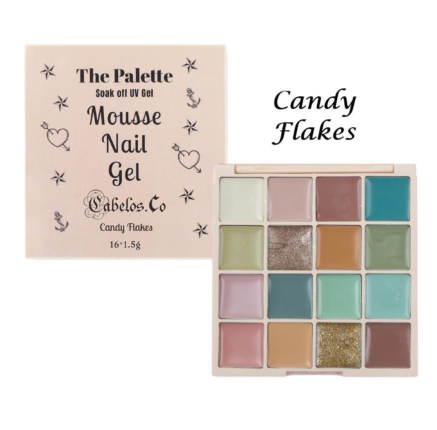 Gel Nagellack Palett – Mousse UV Gellack - SugarPepper.se