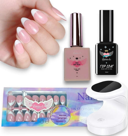 Lösnaglar Gel Press on Starter Kit