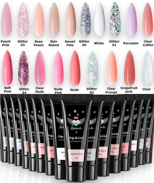 Polygel Gelnaglar 15g - SugarPepper.se