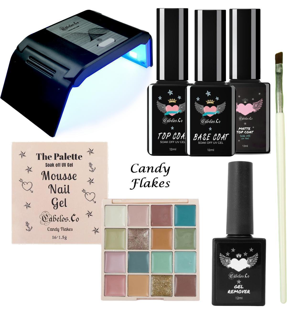 UV Gel Nagelkit– The Palette - SugarPepper.se