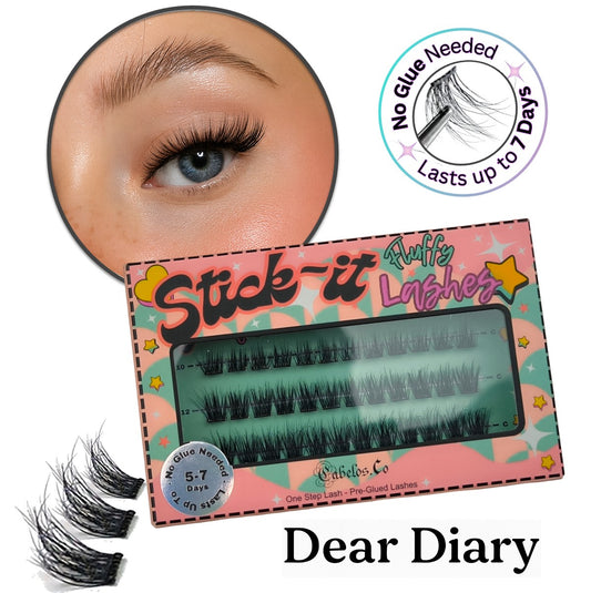 naturliga fransar – lösögonfransar med naturlig look, Stick-it Lashes utan lim