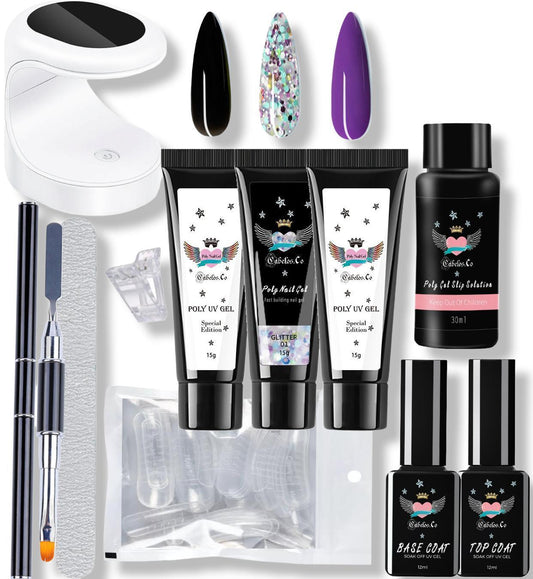 Polygel Naglar Kit - Polygel Negle Sæt