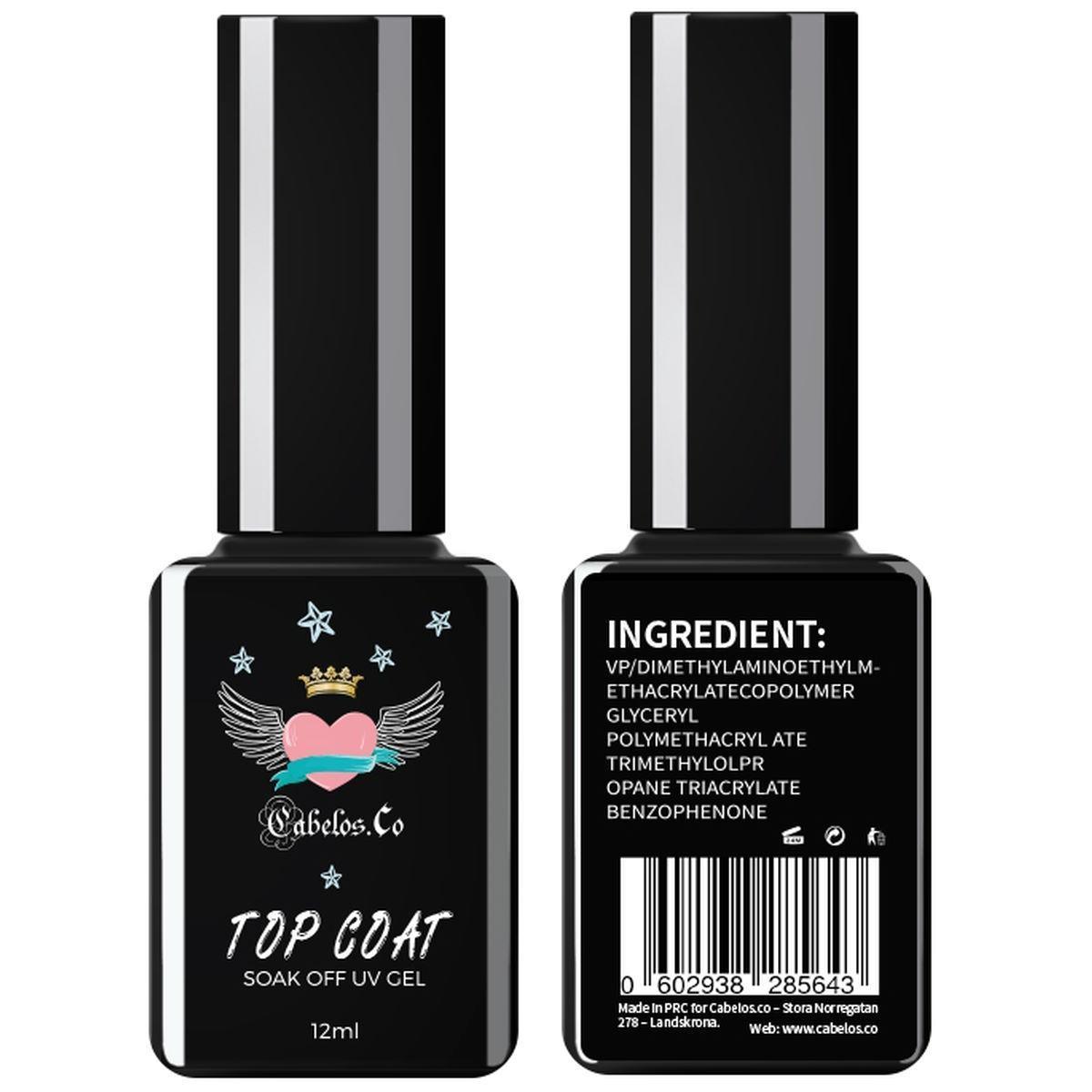 Top coat UV Topplack 12 ml - SugarPepper.se